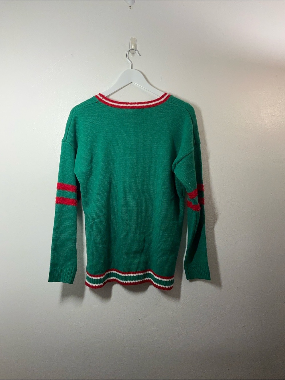 Ugly Christmas Cat Sweater Size Large - Picture 2 of 6